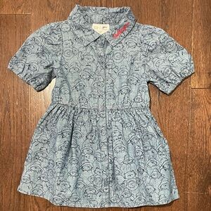 New Gap x Paddington dress Size 2T